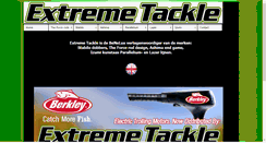 Desktop Screenshot of extreme-tackle.com