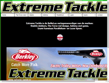 Tablet Screenshot of extreme-tackle.com